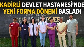 Kadirli Devlet Hastanesi’nde Yeni Forma Dönemi Başladı