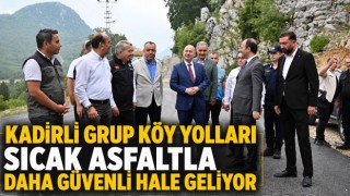 Kadirli Grup Köy Yolları Sıcak Asfaltla Daha Güvenli Hale Geliyor