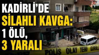 Kadirli’de Silahlı Kavga: 1 Ölü, 3 Yaralı
