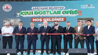 Kağıthanede sokak hayvanları için 10 dönümlük dev rehabilitasyon merkezi hizmete açıldı