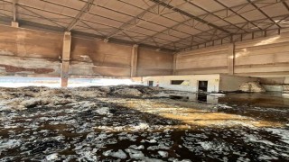 Kahramanmaraşta fabrika yangını korkuttu