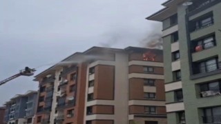 Kahramanmaraşta ikamet yangını