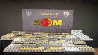 Kahramanmaraşta kaçak sigara ve tütün operasyonu