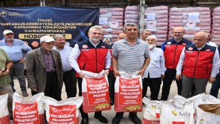 Kahramanmaraşta üreticilere 47 ton soya tohumu