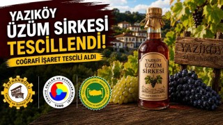Karabükün 10uncu coğrafi işaretli ürünü Yazıköy Üzüm Sirkesi oldu