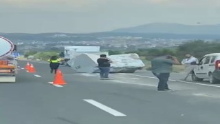 Karayolunda facianın eşiğinden dönüldü
