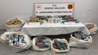 Kargo gönderiminden kaçak ürün çıktı