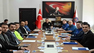 Kars Emniyet Müdürlüğünde Güvenlik ve Koordinasyon Toplantısı