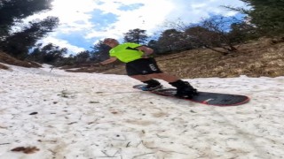 Karsta haziranda snowboard