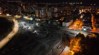 Kartal Katlı Kavşağında çalışmalar aralıksız sürüyor