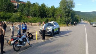 Kastamonuda çarpışan iki motosikletin sürücüsü yaralandı