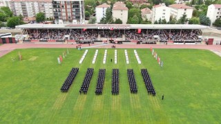 Kastamonuda eğitimlerini tamamlayan 479 polis adayı törenle mezun oldu