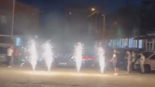 Kavga ihbarı yaptılar, jandarmayı konfeti ile karşıladılar