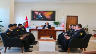 Kaymakam Erdoğan jandarma personelini ağırladı