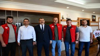 Kaymakam Kaya, son mesai gününde vatandaşlarla vedalaştı