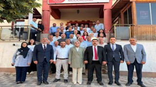 Kaymakamı Odabaşı için veda yemeği programı düzenlendi