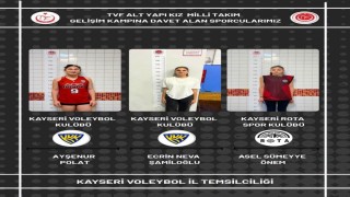 Kayserinin genç sultanları milli takım yolunda