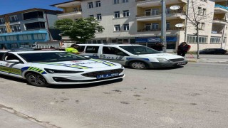 Kaza yapan motosiklet sürücüsü ağır yaralandı
