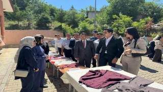 Kemahda Hayat Boyu Öğrenme Şenliği Sergisi açıldı