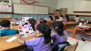 Kemaliyede öğrenciler ve vatandaşlar kene riskine karşı bilgilendirildi