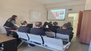 Kemaliyede uyuşturucuyla mücadele kapsamında bilgilendirme çalışması yapıldı