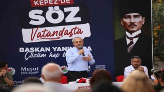 Kepez Belediye Başkanı Mesut Kocagöz vatandaşlarla buluştu