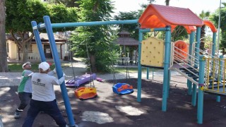 Kepezden çocuklara güvenli oyun alanları