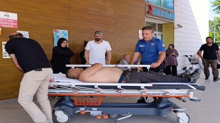 Kiraz toplamak için ağaca çıktı, düşerek ağır yaralandı