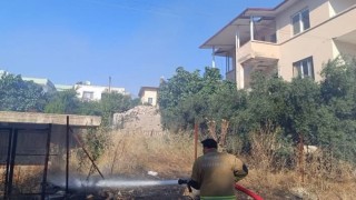 Kırıkhanda bahçe yangını