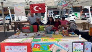 Kızılcahamamda eTwinning projeleri yıl sonu sergisi yoğun ilgi gördü