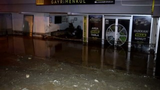 Konyada dağlık alandan gelen sel etkili oldu