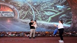Körfez Aqua Akvaryumunda 41 bininci ziyaretçi sürprizi