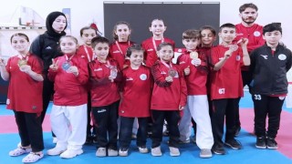 Körfezli karateciler İstanbuldan 11 madalyayla döndü