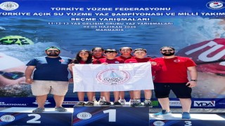 Körfezli yüzücülerden milli takım başarısı