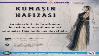 Kursiyerlerin emekleri ‘Kumaşın Hafızası sergisinde buluşuyor