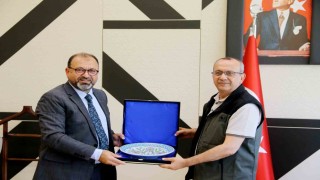 Kütahya OSBden Orman Bölge Müdürü Yusuf Karartıya Hayırlı olsun ziyareti