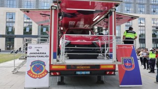 Kütahyada Jandarmanın 187. Yılına Özel Trafik Güvenliği etkinliği ilgi gördü
