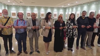 Kütahyada tarih ve sanat buluştu: Köklerden gelen motiflerin zarafeti sergisi ziyarete açıldı