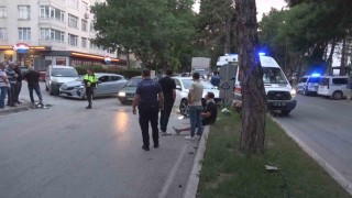 Kütahyada trafik kazası: 2 yaralı