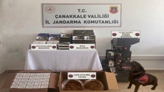 Lapsekide kaçakçılık operasyonu