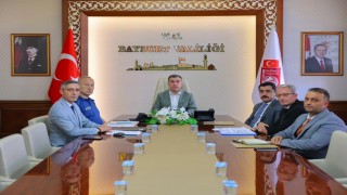 LGS öncesi Bayburtta alınan güvenlik tedbirleri toplantıda görüşüldü