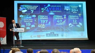 Liselerarası Veri Olimpiyatının ödül töreni gerçekleştirildi