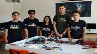 Liseli gençlerden orman yangınlarının önlenmesi için otonom dron