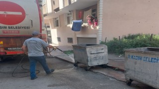lkadımda temizlik çalışmaları sürüyor