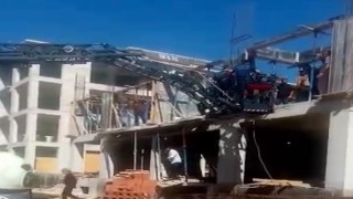 Malatyada inşaattan düşen işçi yaralandı