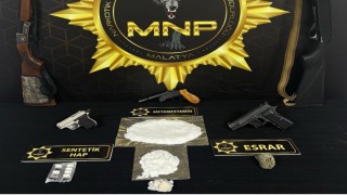 Malatyada uyuşturucu operasyonunda 7 tutuklama