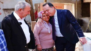 Manisa Büyükşehirden afetzedelere ayni ve nakdi yardım