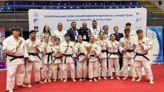 Manisalı judocular Balkan Şampiyonasından madalyalarla döndü
