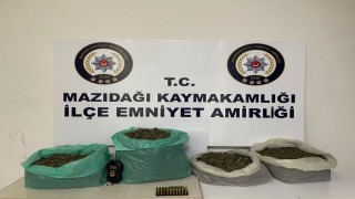 Mardinde 4 kilo 636 gram uyuşturucu ele geçirildi: 2 gözaltı