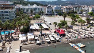 Marmaris Belediyesinin kafesi vatandaşların gözdesi oldu
